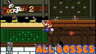 Duck Tales 2 all bosses (Утиные Истории 2 разбор всех боссов) NES, Dandy, Famicom, Денди