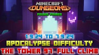 The Tower 97 [Apocalypse] Full Climb, Guide & Strategy, Minecraft Dungeons Fauna Faire