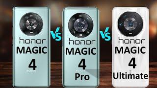 honor magic 4 vs honor magic 4 pro vs honor magic 4 ultimate