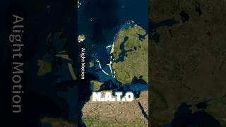 NATO vs Warsaw Pact #geographythroughmaps #history #worldmap #animatedmap #worldgeography #map