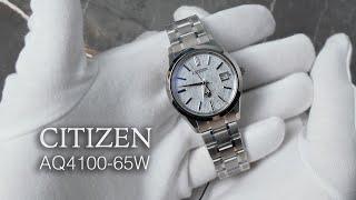 Циферблат "Зимняя сказка" - обзор Citizen Chronomaster AQ4100-65W