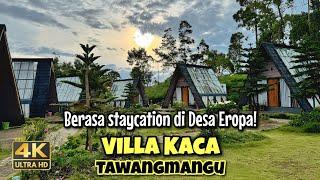 VILLA KACA TERBARU DI SAKURA HILLS TAWANGMANGU - BERASA STAYCATION DI DESA EROPA!