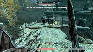 Skyrim Imperial Gameplay 8: The Battle for Fort Greenwall [HD]