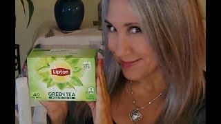 Lipton Green Tea | Decaf | KimTownselYouTube