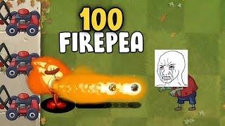 PvZ 2 100 Firepea, which zombie can defeat her?