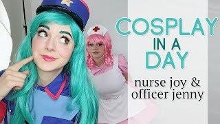 Cosplay in a Day: Nurse Joy & Officer Jenny [feat. Imaginmatrix!]