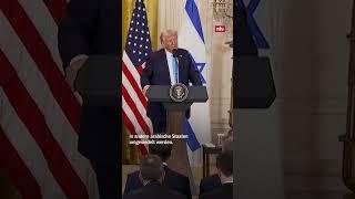 "Wir werden ihn besitzen", Donald Trump verkündet, USA werden Gaza übernehmen | #ntv