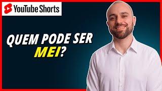  Quem Pode Ser MEI? #shorts