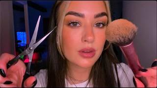 [ASMR] fast & aggressive salon roleplay ️ (hair, skincare, makeup, nails & unbothered!!!)