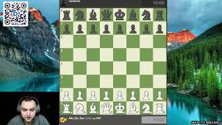 Рейтинговий рапідик на chess.com 3+0