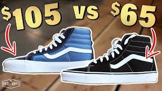 The Boutique ONLY Vans - Vans Vault vs Regular Vans