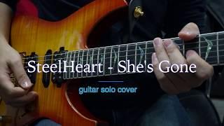 SteelHeart - She's Gone Guitar Solo Cover