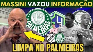 MASSINI TROUXE INFORMAÇÃO IMPORTANTE DE DENTRO DO PALMEIRAS.