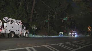 Briar Vista Elementary students relocated to Druid Hills High after downed tree takes out power in a