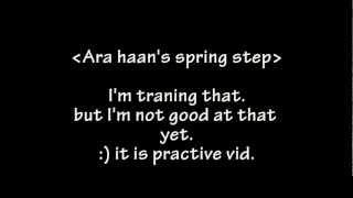 [Elsword KR] Ara's spring step practice