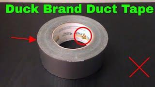   How To Use Duck Brand Duct Tape Review