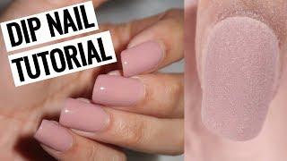 HOW TO DO DIP NAILS AT HOME! | Revel Nail