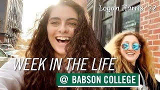 A week in the life of Babson College student Logan Harris '22 - #BabsonUnscripted student life