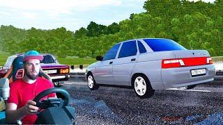 ВЗЯЛ МАШИНУ ОТЦА и УСТРОИЛ СУЕТУ - City Car Driving + руль для ПК - FLASHFIRE IMOLA F107