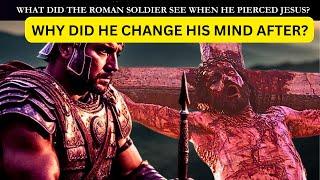 The Roman Soldier That Saw The Last Minutes of JESUS on the Cross.