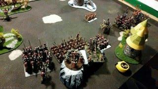Kingdom of Men vs. Elves - Kings of War 2000 Points Battle Report 02