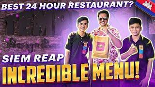 Open 24 Hours! Best Restaurants in Siem Reap Cambodia Vlog. 2024