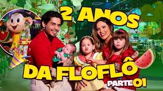 MOSTREI TODA A DECORAÇÃO DA FESTA DE 2 ANOS DA FLÔFLÔ!! | PARTE 1