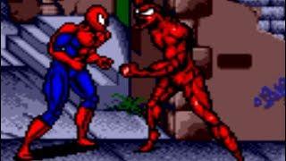 Spider-Man & Venom: Maximum Carnage (Genesis) All Bosses (No Damage)