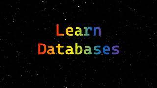 Learn Databases Walkthrough