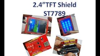 2.4" TFT SHIELD ST7769 For Arduino