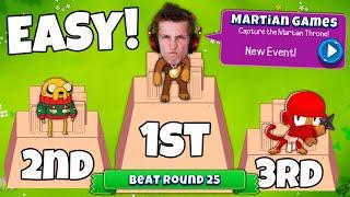 BEST Bloons Player?! Getting 1st Place in the Martian Games?! (Bloons Adventure Time TD)