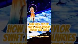 How Does Taylor Swift Avoid Injuries During Her Stage Dive Performance?#taylorswift #celebrity