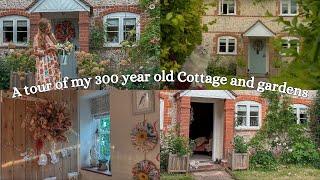 A tour of my 300 year old Cottage and Gardens