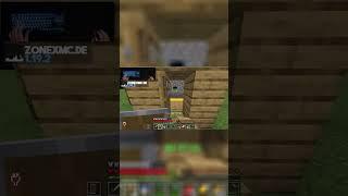 Minecraft battle auf einer Flatworld | #flatwordl #zonex #derzOnex #shorts