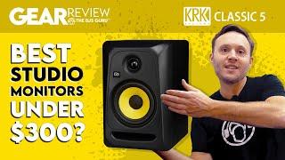 Best Studio Monitors under $300 for DJs and Producers?  KRK Classic 5 CL5G3 Demo & Review