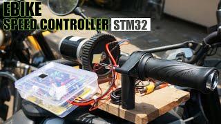 DIY EBike Speed Controller using STM32 With Throttle and Speed Display | Electronics Projects