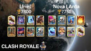 Nova I Arda vs Uriel［Clash Royale］