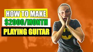 How To Make Money As A Guitarist