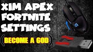 Xim Apex: Fortnite Battle Royal Settings (Unstoppable Settings) - *Updated*