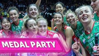 CONEGLIANO PARTY! Ceremony Gold Medal Club World Championship | Lega Volley Femminile 24/25