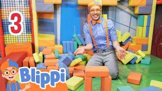 Uptown Jungle Fun Park with Blippi! | Kids Cartoons | Party Playtime!