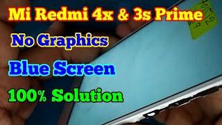 Mi Redmi 4x | No Graphics or Blue Lcd or blank lcd Problem | 100% Working Solution | @PrimeTelecomIndia