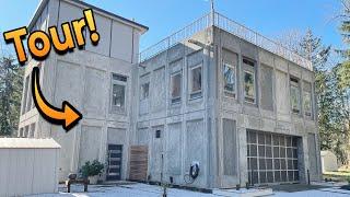 Tour Our Modern Concrete House