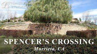 Spencer's Crossing Community Murrieta California Homes 4K