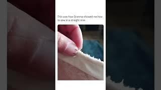  Grandma’s Thread of Wisdom Learning to Sew One Line at a Time