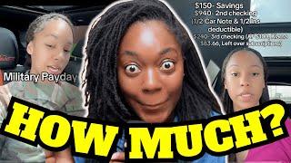 Only $228 Left? Budgeting a $2200 Army Paycheck as a Military Soldier!