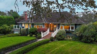 SOLD $3.3M Luxuriously Renovated Family Home in Distinguished Uplands | Victoria , BC