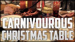 Carnivourous Christmas Table