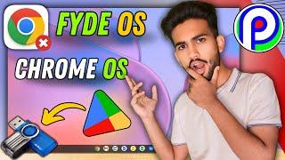 NEW Fyde OS Comes With Android Support! | No More Chrome Books Complete Download & Install 