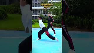 #中华武术博大精深 #武术 #母女练功 #强身健体增强免疫力 #言传身教